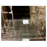 GLASS SERVING TRAYS 16" X 11"