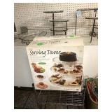 PLASTIC SERVING TOWERS