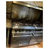 WOLF 4 BURNER STOVE WITH OVEN