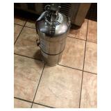 CHROME FIRE EXTINGUISHER