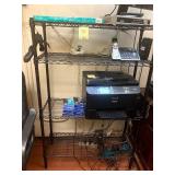 ASSORTED BLACK METRO RACKS