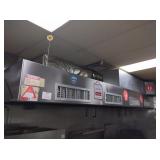 HOOD 15 FT X 4 FT WITH ANSUL FIRE SUPPRESSION