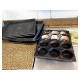 LOT OF 8 ASSORTED PANS