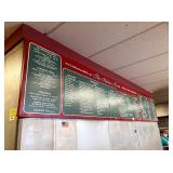 METAL MENU SIGNS