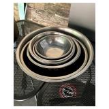 LOT OF 7 ASSORTED SS BOWLS