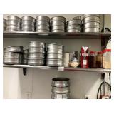 SS SHELVES 6 FT & 4 FT - SHELVES ONLY NO CONTENTS