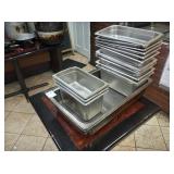 LOT OF 15 ASSORTED SS PANS