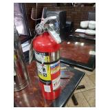 RED FIRE EXTINGUISHER