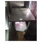 24" X 24" SS TABLE