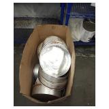 BOX OF BAKING PANS