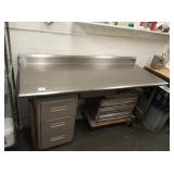 SS TABLE 72" X 30"