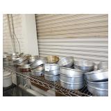 LOT OF 55 DOUGH PANS 7-1/2"