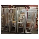 PAN RACKS ON WHEELS