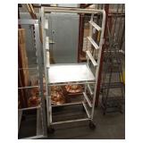 PAN RACK ON WHEELS