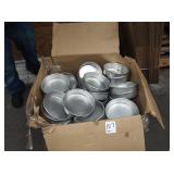 LOT OF 114 DOUGH PANS