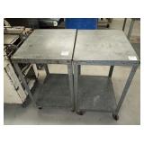 WILDER METAL CART 24" X 20" X 25" TALL