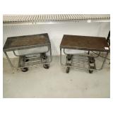 METAL CARTS - 30" X 16" X 25"
