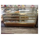 FEDERAL 79" CURVED GLASS DRY BAKERY CASE