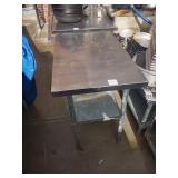 SS TABLE 36" X 24" X 34"