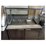 LEADER 4 FT SELF CONTAINED COLD PREP TABLE