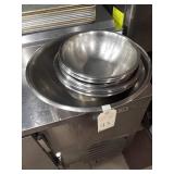 LOT OF 11 SS BOWLS