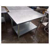 48" X 30" SS TABLE