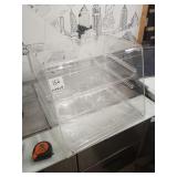 LUCITE DISPLAY 21" X 13" X 17"