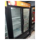 TRUE SELF CONTAINED 2 GLASS DOOR REFRIGERATOR
