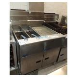 PITCO GAS FRYER WITH DUMP STATION SFSG14T-S
