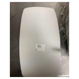 LOT OF 9 RECT PLATTERS 17" X 9"