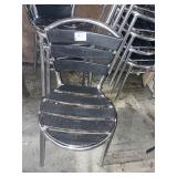 METAL & WOOD OUTDOOR CHAIRS