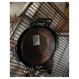 LOT OF 6 CAST IRON PANS