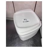 LOT OF 18 PLATES 8" X 9"