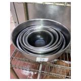 LOT OF 10 ASSORTED SS BOWLS