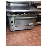 US RANGE GAS FRENCH TOP RANGE WITH OVEN