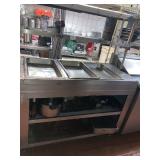 4 FT GAS STEAM TABLE