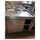 2 DRAWER BREAD BOX 36" X 24"