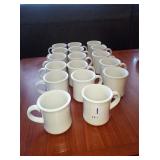 LOT OF 17 CAC COFFEE MUGS