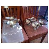 LOT OF 8 SS GRAVY BOATS