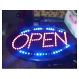 ELECTRIC OPEN SIGN
