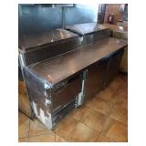LEADER 6 FT SELF CONTAINED PIZZA PREP TABLE