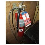 RED FIRE EXTINGUISHER