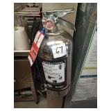CHROME FIRE EXTINGUISHER
