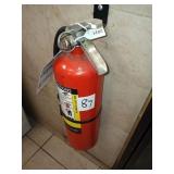 RED FIRE EXTINGUISHER