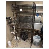DISPLAY RACK WITH 24" SHELVES