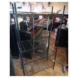 BLACK COATED RACK 24" X 16" SHELVES