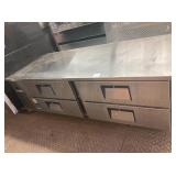 6 FT SELF CONTAINED GRILL STAND 4 DRAWERS