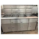 PITCO GAS TRIPLE FRYER WITH DUMP STATION SGH50