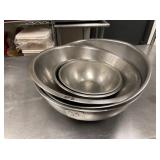 LOT OF 5 SS BOWLS