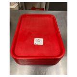 LOT OF 15 SERVING TRAYS